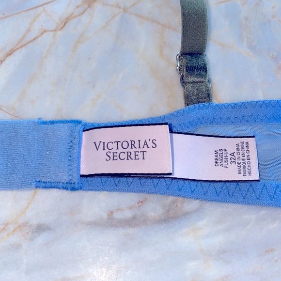 VS Dream Angels Push Up Bra Padded Lace 32A - Picture 6 of 8